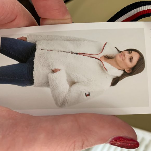 NWT Tommy Hilfiger Zip Faux Fur Zipped Jacket (warm for winter months) - Picture 5 of 16